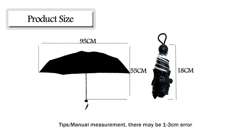 FR Mini Umbrella Pocket Rain Women Five Folding Umbrella Sun For Man High Quality UV Umbrellas Convenient Colourful For Travel1 (1)