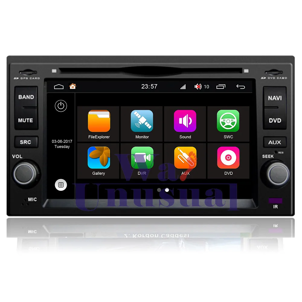 Perfect WANUSUAL 7" WINCA S190 Android 7.1 Quad Core 2G+16G Car Multimedia Player for Kia old universal with GPS Navigation BT WIFI Maps 10