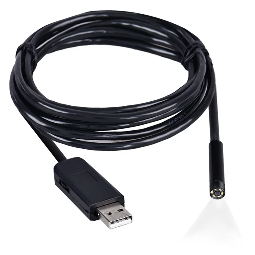 

Advanced 2018 6LED USB Waterproof Endoscope Borescope Snake Inspection Camera 1PC