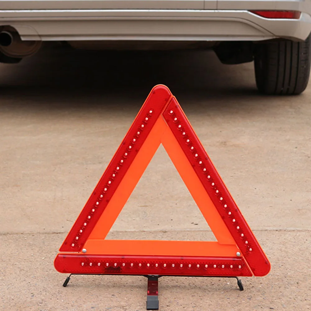 Аварийный знак опасности светодиодный светильник для автомобилей Tripoad Авто светоотражающий стоп треугольный предупреждающий знак для парковки знак безопасности