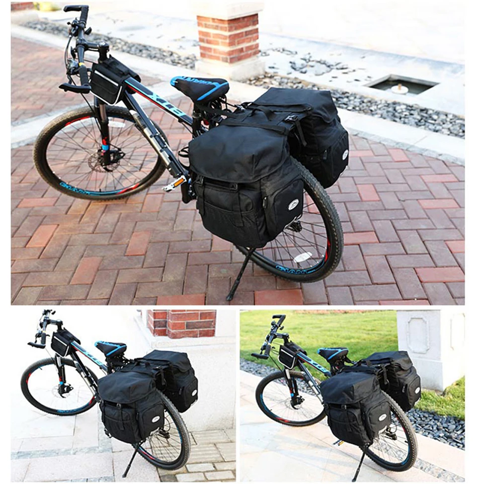 Best LOCALLION Retro Canvas Bicycle Carrier Bag 50L Rear Rack Trunk Bike Luggage Back Seat Pannier Reflectivs Cycling Storage Two Bag 9 Best LOCALLION Retro Canvas Bicycle Carrier Bag 50L Rear Rack Trunk Bike Luggage Back Seat Pannier Reflectivs Cycling Storage Two Bag 9
