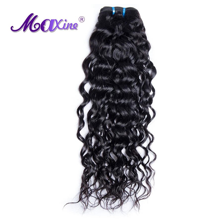 Hair Weaves Hair Extensions & Wigs Maxine Hair Brazilian Water Wave Human Hair Bundles 100g Non Remy Hair Weave Bundle 10-28 Can Buy 3/4/5 Natural Hair Extension Up-To-Date Styling