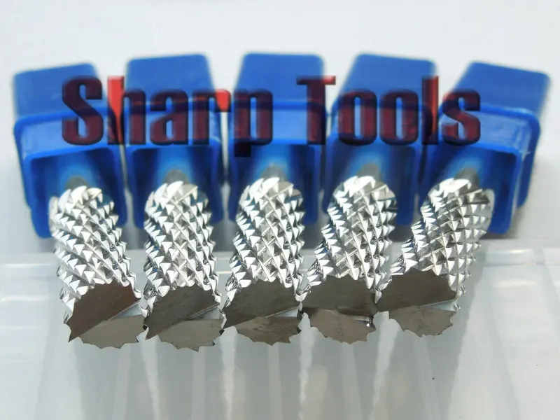 pcb end mill milling tool corn teeth pcb router bit cutting endmill