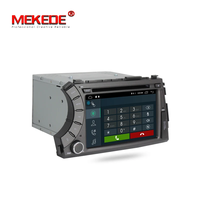 

Capacitive Screen 1024*600 Android 7.1 Auto PC Car radio GPS Navigation For Ssangyong Actyon Kyron With WiFi Support OBD DVR