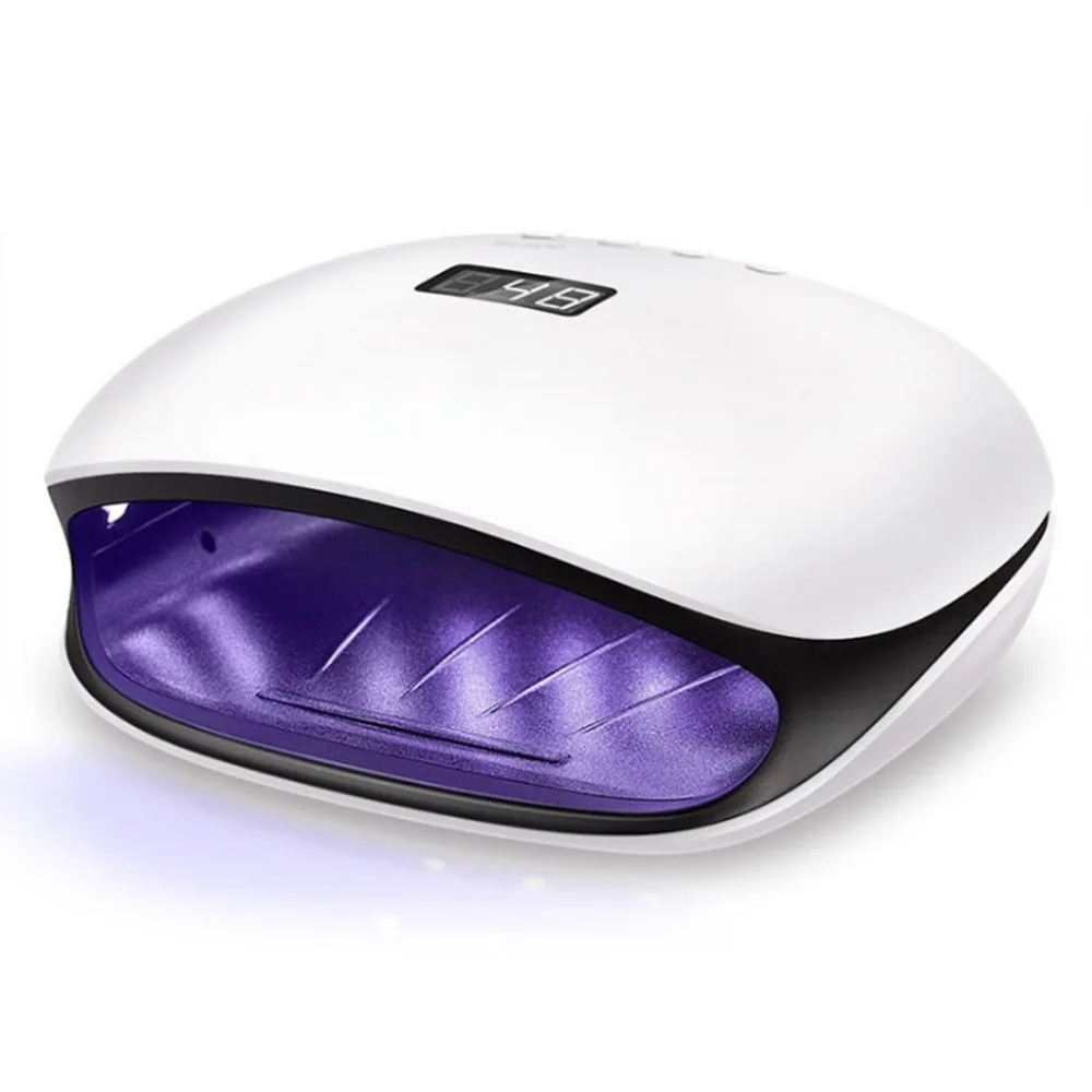 

Professional 48W Sensor LED UV Nail Dryer Gel Polish Lamp Light Curing Manicure Machine EU US UK Plug2019 New