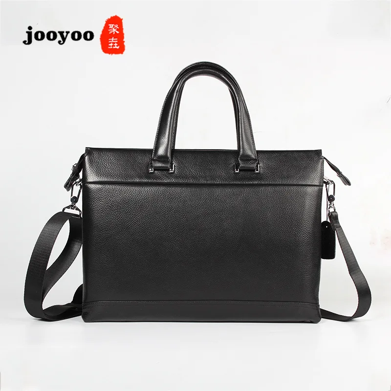 الراقية الرجال الأعمال يد البقر حقيبة جلدية عبر مربع حقيبة جلدية الأزياء حقيبة جلدية jooyoo