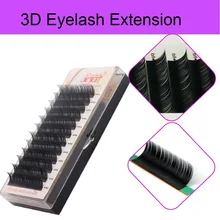 All Sizes Natural Soft Silk Hand Made KoreanFalse Eyelash Extension Fake Eye Lashes eyelashes 3D Individual With Free Shipping