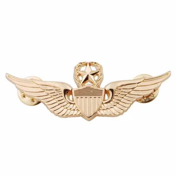 

USAF WINGS MILITARY COMMAND PILOT METAL WINGS METAL BADGE PIN