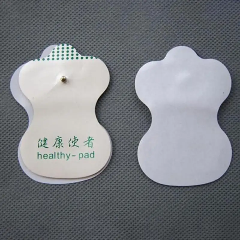 10pcs White Electrode Pads Digital Meridian instrument Acupuncture Therapy Machine Relaxation Connector for Slimming Massager C3