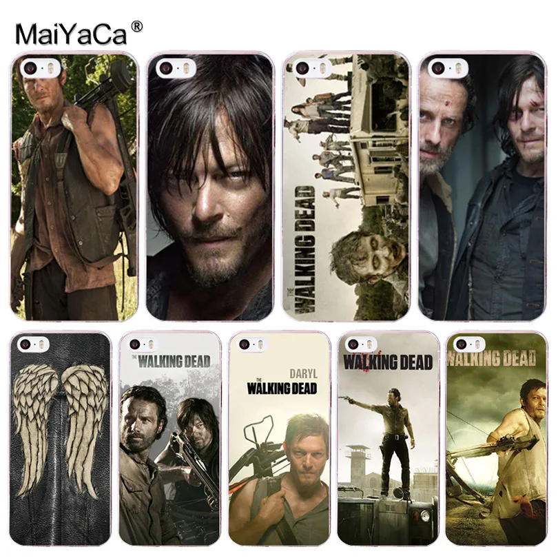 Чехол MaiYaCa the walking dead Coque Shell для телефона iphone 11 Pro 8 7 6 6S Plus X 5 5S SE, чехол XS XR XSMAX