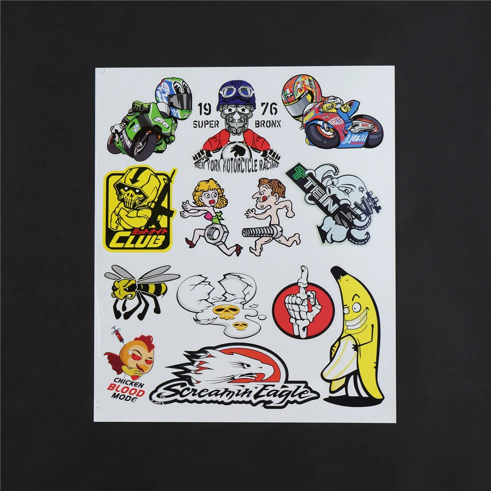 

Motorcycle Sticker The Doctor GP Motocross Helmet Reflective Decal For Yamaha Kawasaki Honda BMW