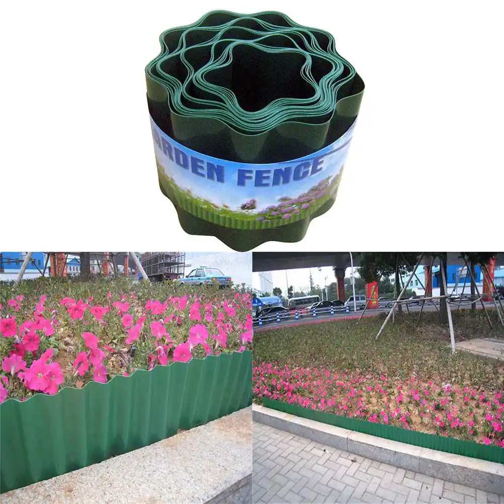 35 Cesped Y Jardin De Plastico Flexible Valla Sendero Hierba