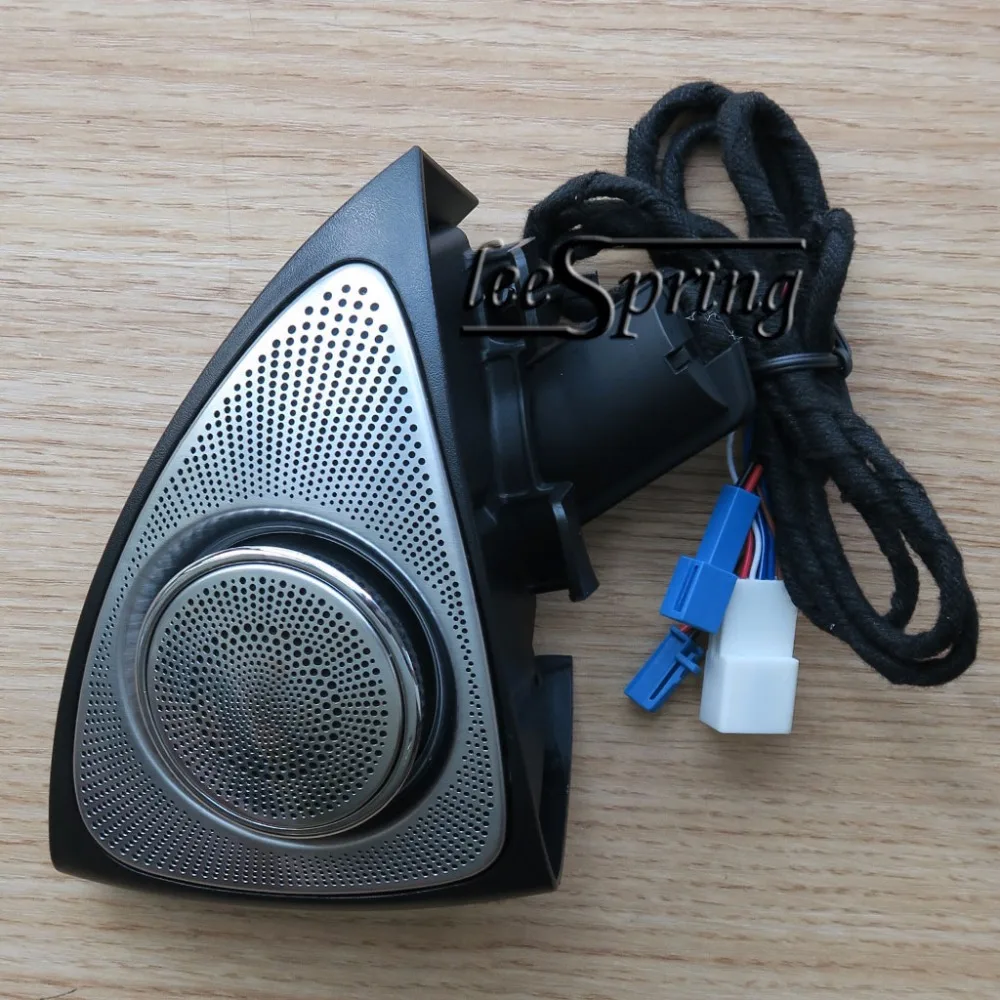 Car Audio system 3D rotating treble Speaker 3D rotating high loud speaker for Mercedes-Benz C class (w205) 2015-