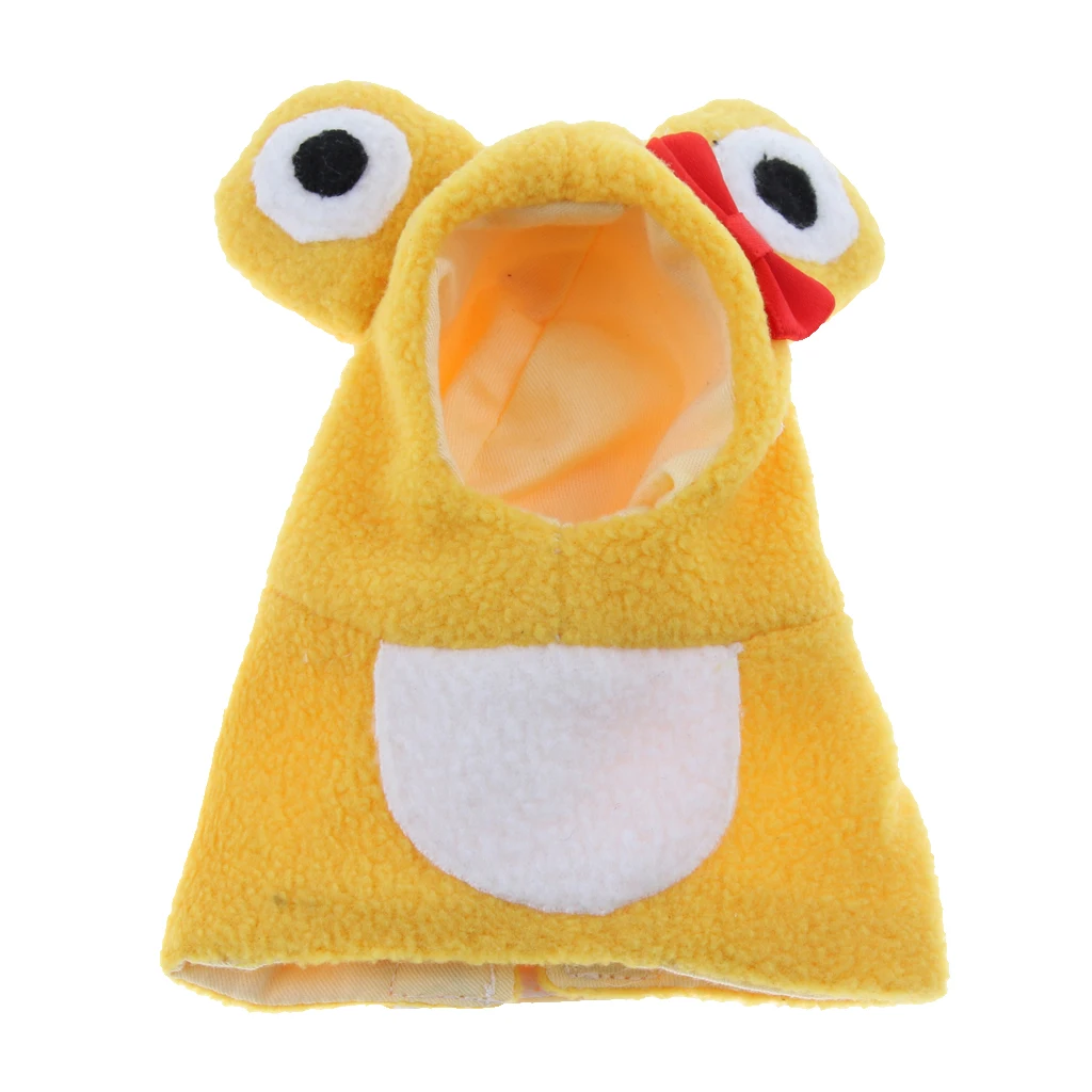 Bird Parrot Winter Coat Warm Hooded Clothes Apparel Party Costume