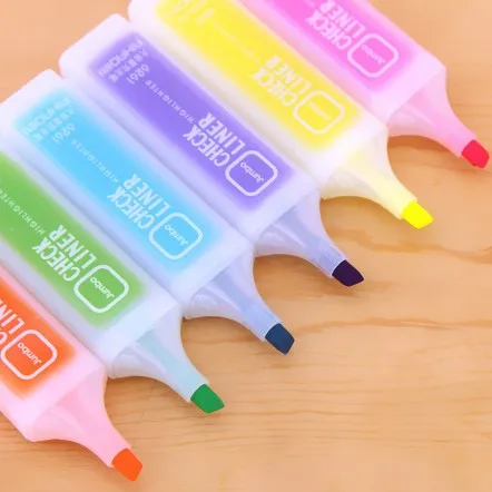 Новые Канцтовары конфеты цвет большой емкости неоновая ручка маркер