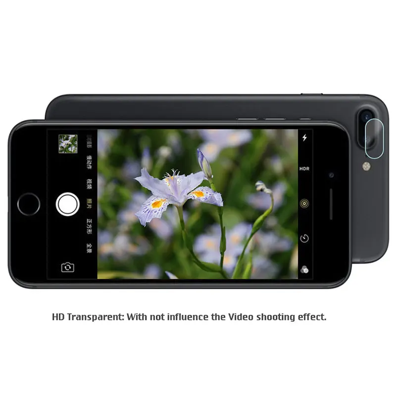 Ascromy For iPhone XS Max Rear Tempered Glass Camera Lens Protector Film Cover For iPhone X XR 8 Plus 7 6 6S 8plus Protection (6)
