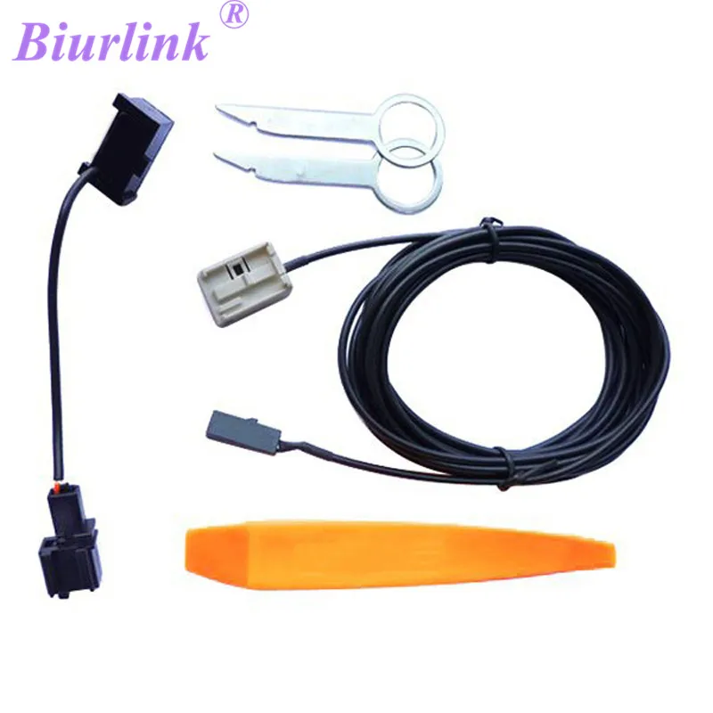 

Biurlink Car 3G Bluetooth Wire Set Mic Bluetooth Phone Adapter With Removal Tools For Audi A4 A6 Q5 A5 S5 Q7