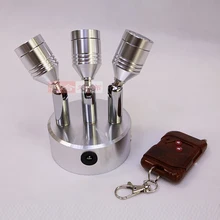 Лампа с дистанционным управлением, перезаряжаемая батарея, прожектор с блоком питания, способный поглощать дисплей, шкаф, лампа glasseSD78 LU1018