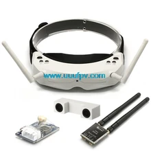 Skyzone SKY02S V 3D 5 8G 40CH FPV Goggles With Transmitter Camera Head Tracking HDMI DVR
