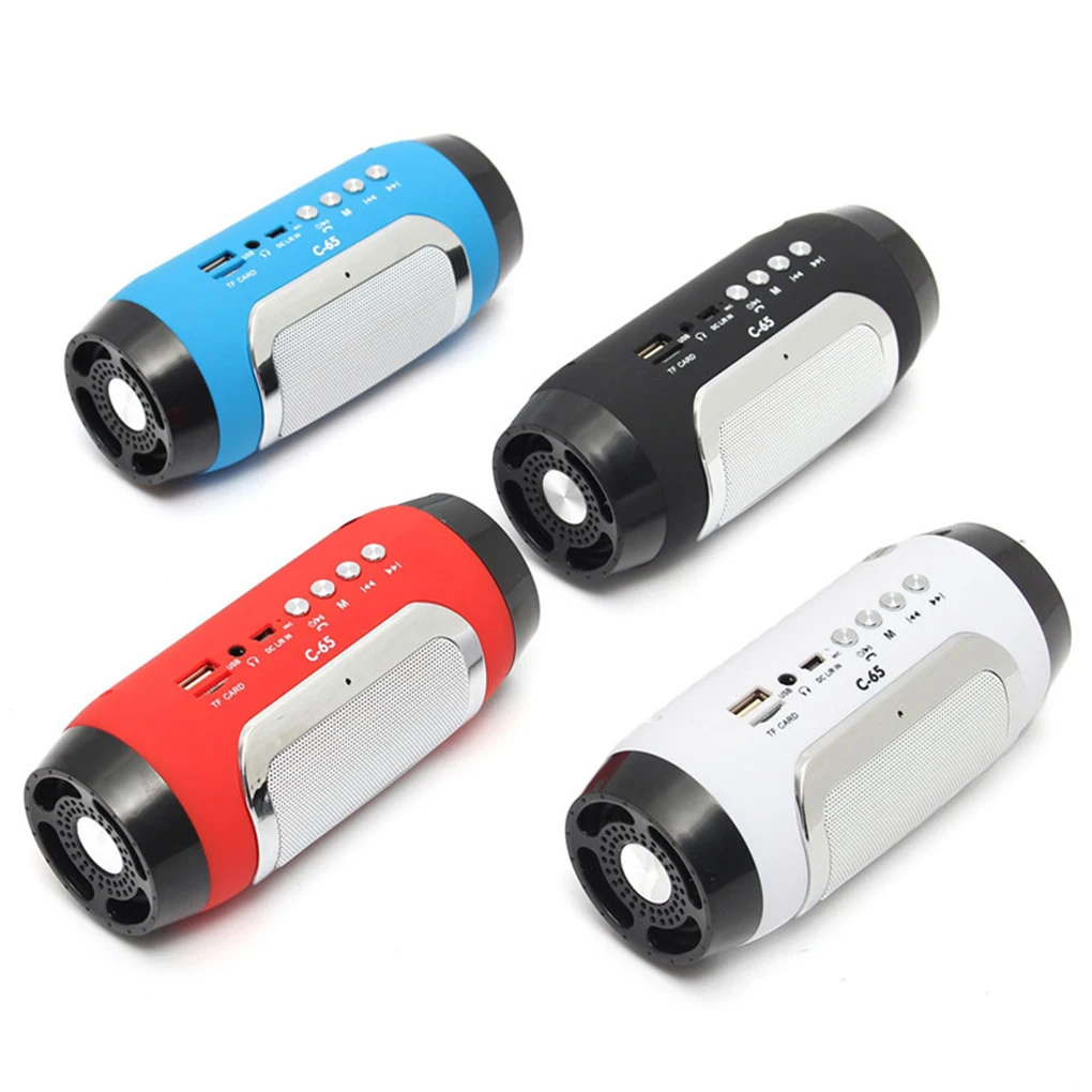 

New Portable Wireless Bluetooth Speaker HIFI Soundbar TF FM Radio Music Subwoofer Column Computer Phone Loudspeaker Random Color