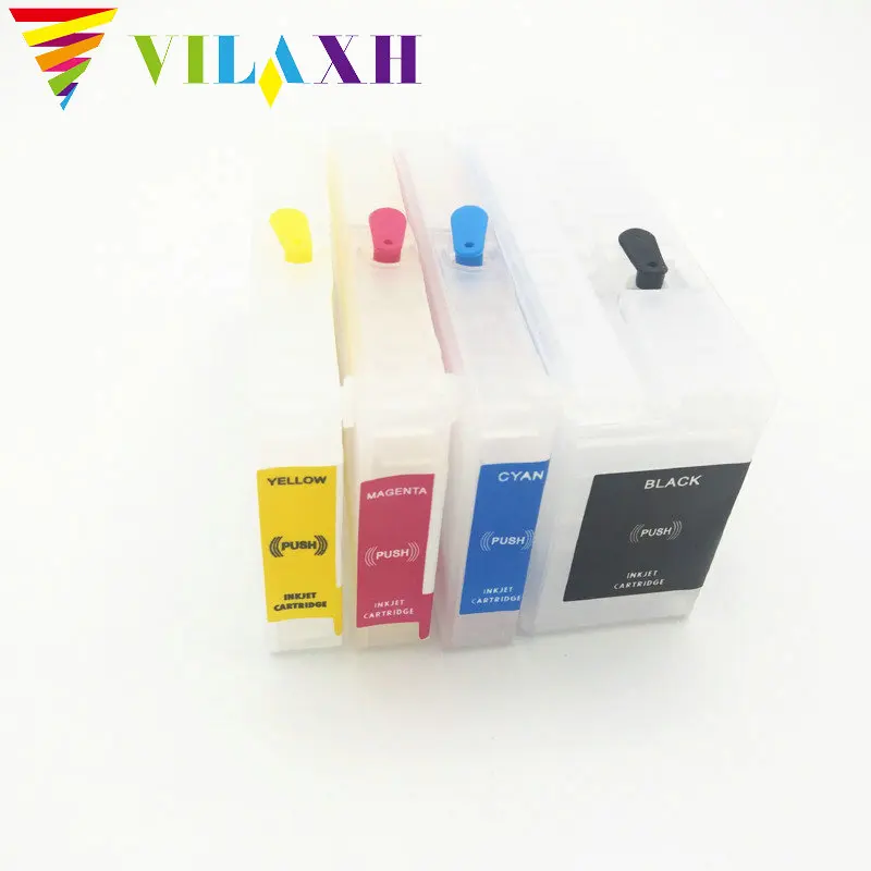 Многоразовый картридж Vilaxh 954xl для HP 953 954 955 952 XL принтера Officejet Pro 8730 8740 8735 8715 8720