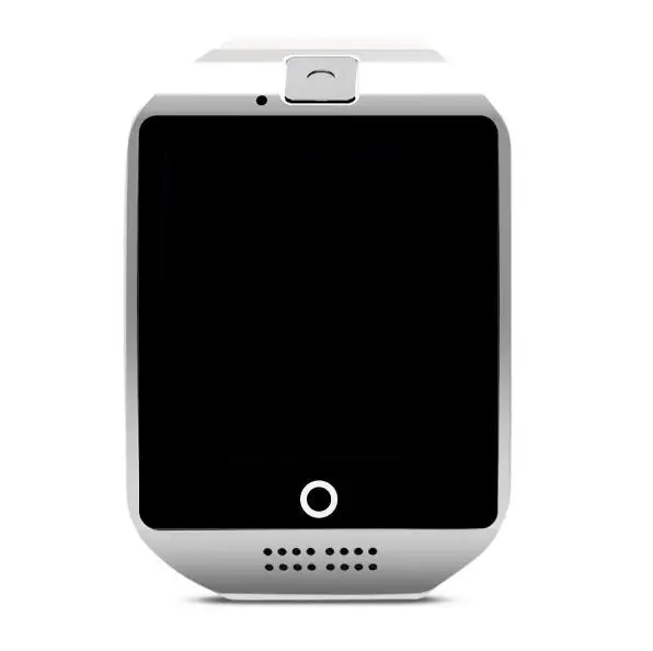 Bluetooth Смарт-часы для мужчин Q18 с сенсорным экраном большая батарея поддержка TF sim-карты камера для телефона Android Smartwatch PK DZ09