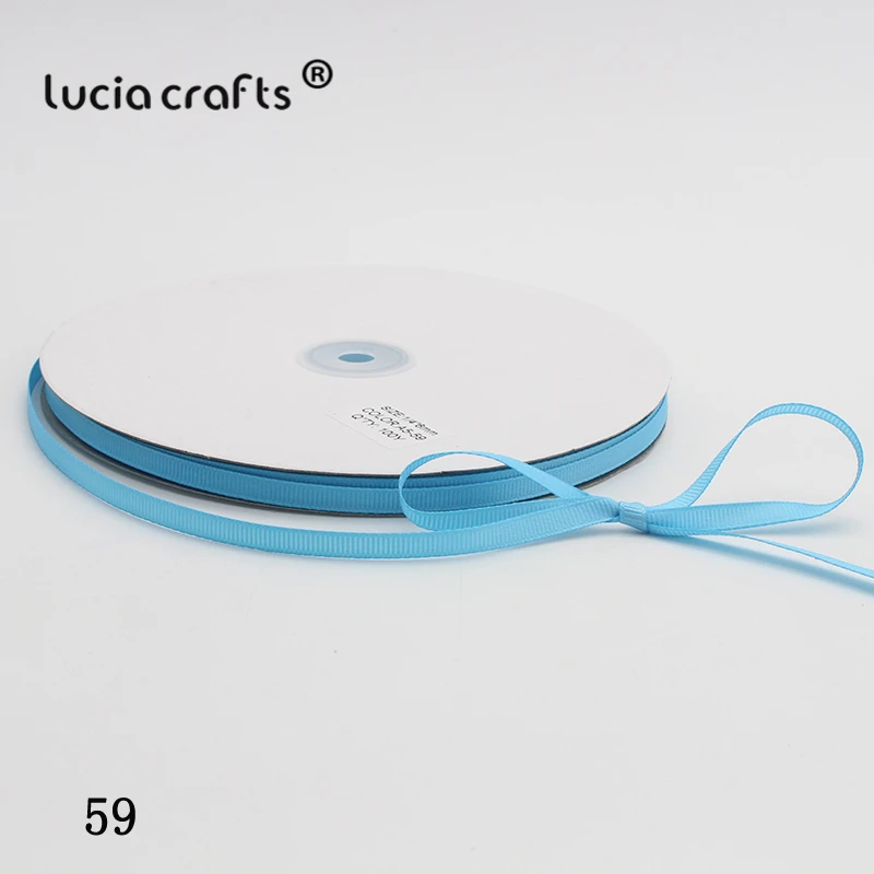 Lucia Crafts 100y 6 мм многоцветные корсажные ленты бант поделки Сделай Сам шитье ручной работы упаковочные материалы аксессуары 040054279