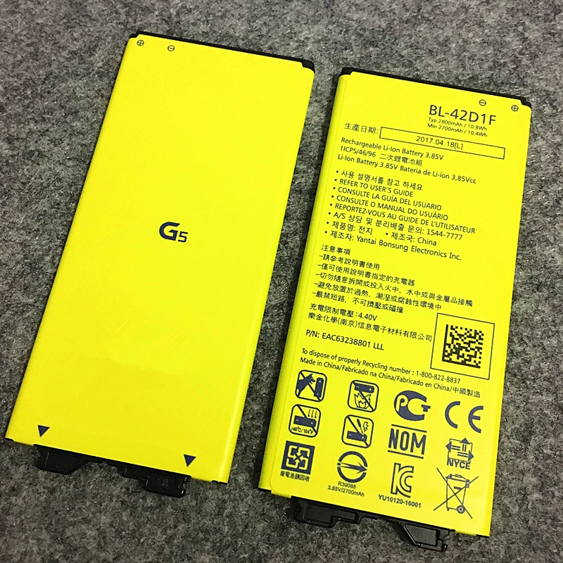 100% Original NOVA Bateria 2800 mAh Para LG G5 H830 BL-42D1F H845 H850 H860 F700 BL42D1F Bateria: Cheap 2800mah battery, Buy Quality battery 2800mah directly from China battery for lg Suppliers: 100% Original NOVA Bateria 2800 mAh Para LG G5 H830 BL-42D1F H845 H850 H860 F700 BL42D1F Bateria
Aproveite ✓Envio gratuito para todo o mundo! ✓Promoções de tempo limitado ✓Devoluções fáceis