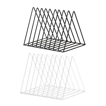 

Set 2pc Desktop Book Shelves Bookshelf for Magazine Newspaper File Organizer