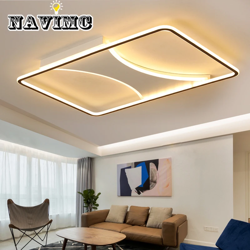 

Modern LED Ceiling Lights For Living Room Bedroom Kitchen Lamp Dimmable With Remote Light Fixtures