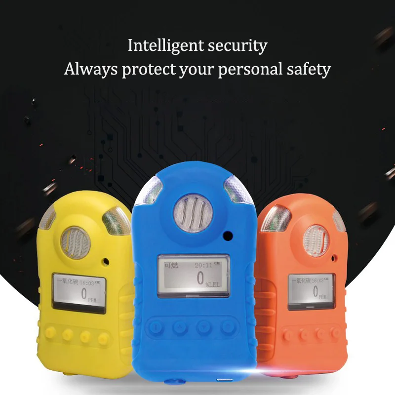 

C2H4O Ethylene Oxide Gas Detector Gas Monitor with Sound+Light+Shock Alarm Professional C2H4O Gas Leak Detector Air Gas Analyzer