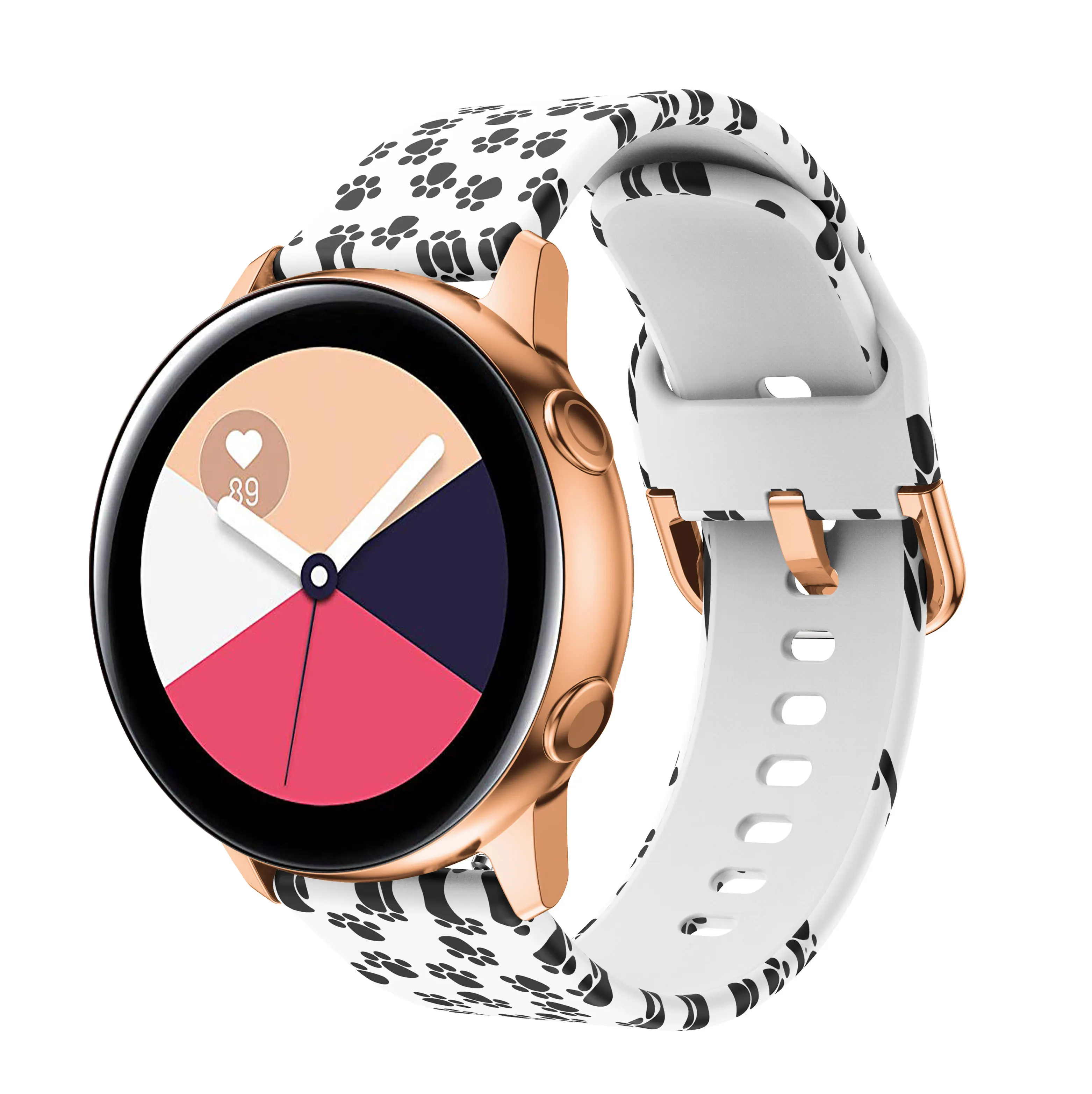 

10colour Flower Printing Silicone Watchband for Garmin Vivoactive3 Forerunner245 245M /Forerunner 645 Bracelet Band Strap Correa