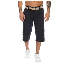 Мужские шорты на пуговицах, стиль, хлопок, много карманов, комбинезоны, шорты, штаны, мужские шорты ДЛЯ ФИТНЕССА, повседневные, тренировочные, брендовые штаны D