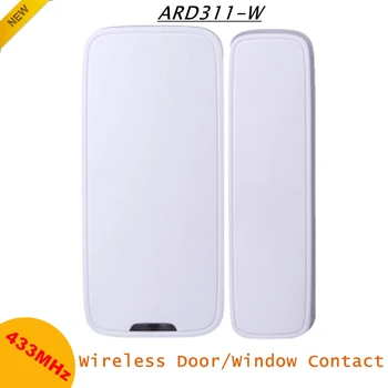 

Dahua Wireless Door Window Contact ABS Material 25-40mm Motion Distance 433MHz Notification LED light Wireless Detectors Alarms