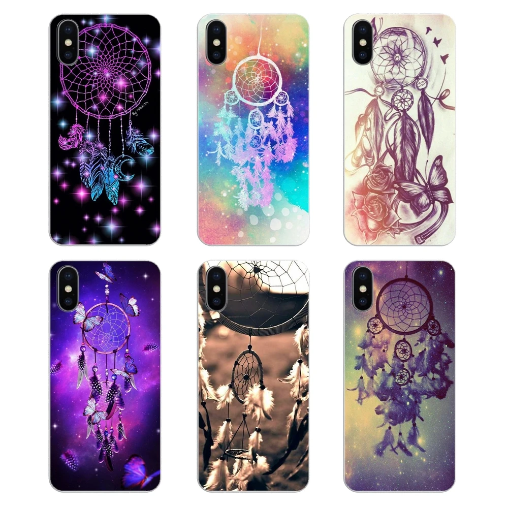 

Silicone Cover For Huawei P20 Lite Nova 2i 3i 3 GR3 Y6 Pro Y7 Y8 Y9 Prime 2018 2019 Dream Catcher Good Luck Dreamcatcher Feather