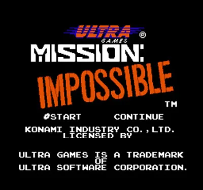 

MISSION IMPOSSIBLE 60 Pins 8 Bit Game Card