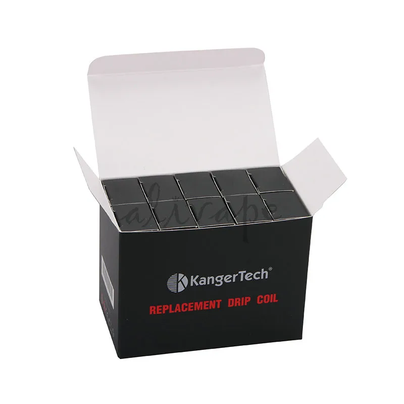 3pcslot Original Kanger DripCoil Kangertech Replacement Drip Coil 0.2ohm Organic Cotton Subdrip Coils For Kanger Dripbox Kit 3