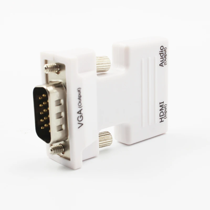 Kebidu HDMI в VGA конвертер «Мама-папа» с аудио адаптером поддержка 1080P выходной сигнал для мультимедиа