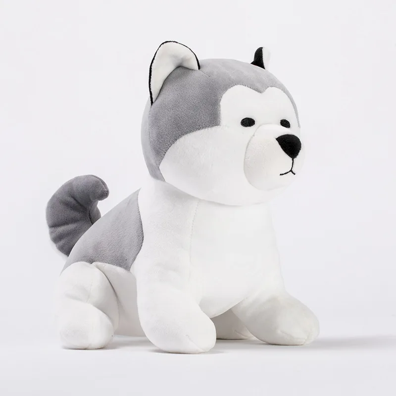 Dongzhur Husky juguetes de Peluche para niños juguetes de Peluche almohada lindo mullido Peluche Husky rodillas sentado regalo de Navidad para niños Dongzhur Husky juguetes de Peluche para niños juguetes de Peluche almohada lindo mullido Peluche Husky rodillas sentado regalo de Navidad para niños