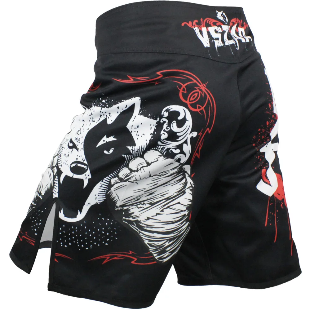 VSZAP Встроенный 2 одежда для боев MMA боксерские плавки джиу джитсу штаны Haya Muay Thai