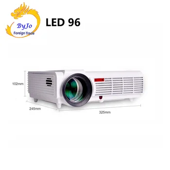 

Poner Saund LED96 LED Projector Video 1280x800 Full HD 1080P Home theater projector proyector 3D projector BT96 HDMI USB Vs M5