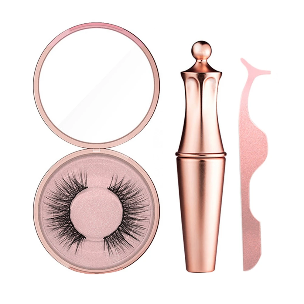 

Magnetic Eyeliner Magnetic Eyelashes Kit Waterproof Long Lasting Eyeliner False Eyelashes