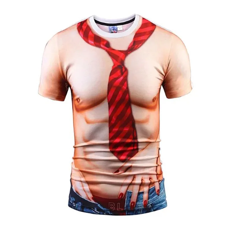 Летняя модная мужская футболка с 3d принтом, мужские футболки с коротким рукавом, Новые повседневные недорогие мужские футболки с круглым вырезом - Цвет: HYNEW21