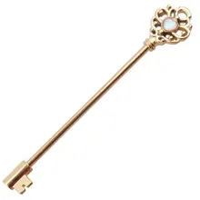 1PC 14G Key Shape Long Industrial Bar Barbell Cartilage Earring Body Piercing