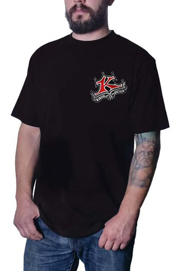 

Kindig-It-Design Men'S-Kindig-It-Pinup-T-Shirt 2019 Cotton Short-Sleeve Print Funny Sleeve Printed T-Shirt