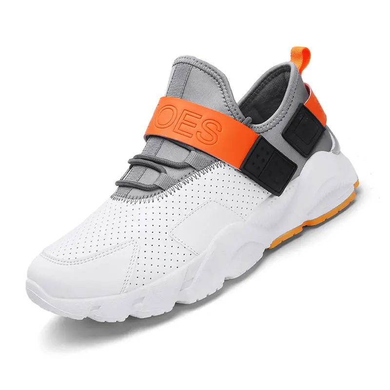 

LAISUMK New 2019 City Men Casual Shoes Brand Walking Breathable Footwear Shoes Male Designer Lace Up Flats Men