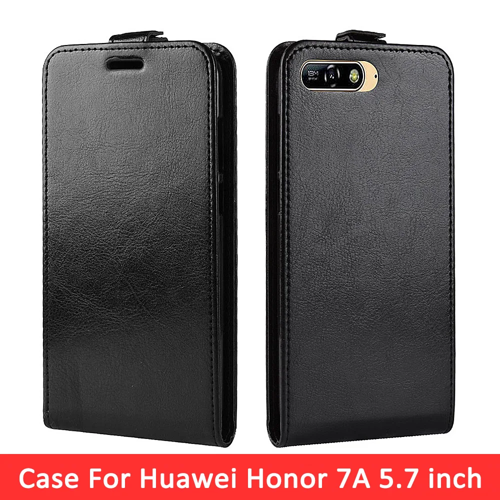 KHW1913_1_Vertical Flip Leather Case for Huawei Honor 7A 5.7 inch
