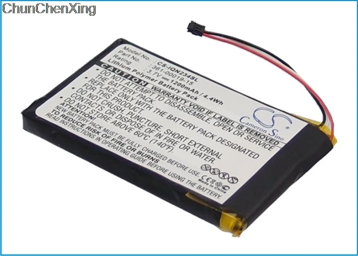 Аккумулятор Cameron Sino 1200mAh 361 00019 15 для Garmin Nulink 2340 2390|Цифровые аккумуляторы| |