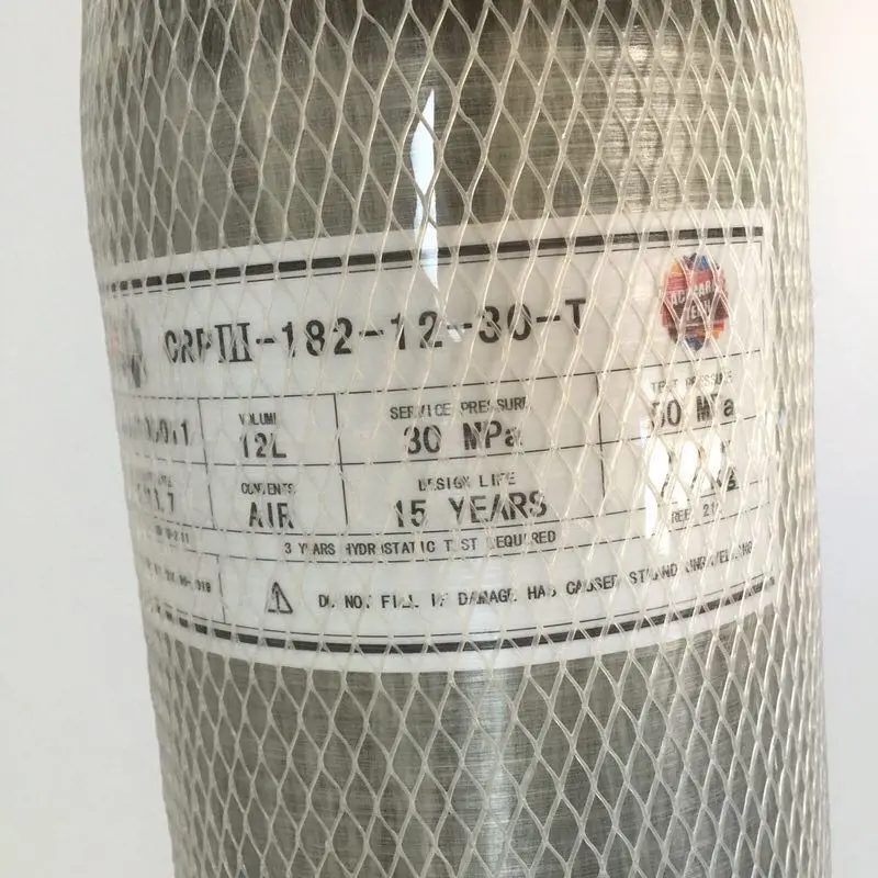

PCP Air Gun 4500 psi 12L Carbon Fiber Cylinders with Aluminum Liner-N