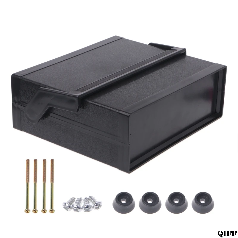 

Waterproof Plastic Electronic Enclosure Project Box Black 200x175x70mm Mar28